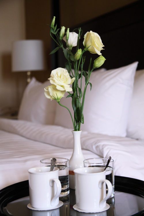 coffe and bed